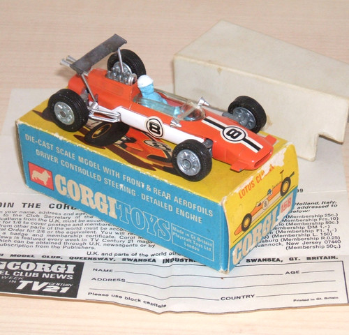 Original corgi toys 158 lotus - corgi,