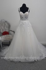Maggie Sottero ''Harlem'' off the shoulder wedding dress UK 12