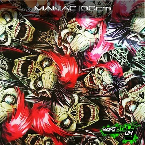 Rolled maniac hydrographics - maniac,
