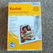 Kodak Premium Photo Paper 135 Sheets 10 x 15 cm / 4" x 6" High Gloss 250g/m2