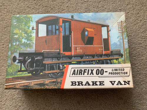 Airfix brake van - airfix,