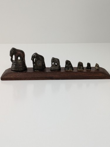 Set antique elephant - set,