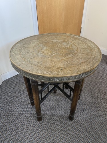 Antique woden brass covered - antique,