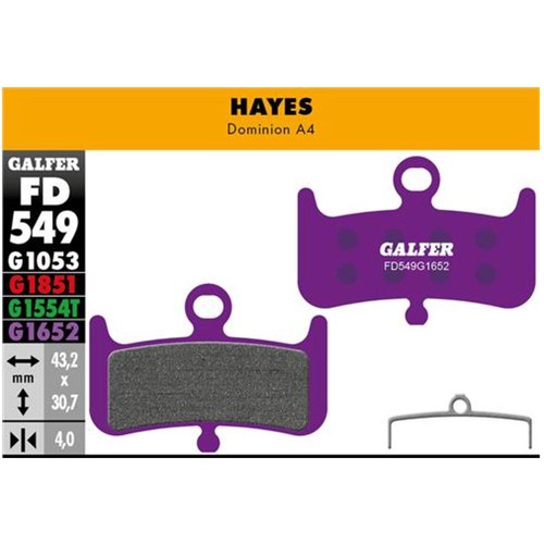 Galfer hayes dominion brake - galfer, a4