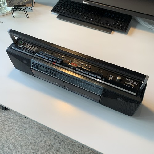 Vintage sony cfs w401l - vintage, radio