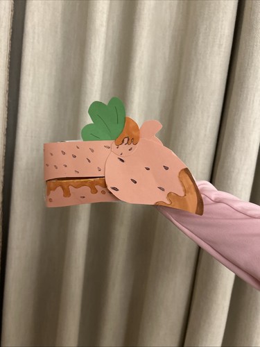 Strawberry paper dragon - paper,