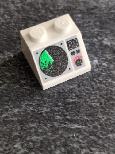 Lego white slope - white, 2x2