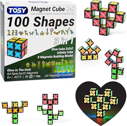Tosy magnetic cube - 2x2, puzzle