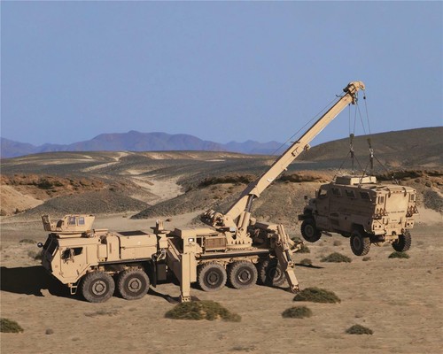 Lvsr wrecker military vehicle - lvsr,