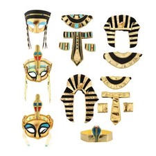Egyptian Costume Pharaoh Headdress Rave Club Party Favors Role Play Egyptian