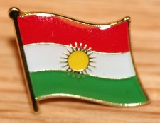 KURDISTAN Flag Country Metal