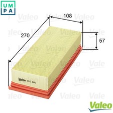 AIR FILTER 585082 FOR ALFA