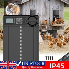 Automatic Chicken Coop Door Opener With Timer IP45 Waterproof Auto Chicken Door