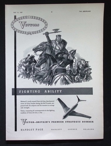 Original 1957 advert handley - 1957,