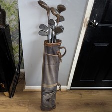 Vintage Golf Club Set – Blue