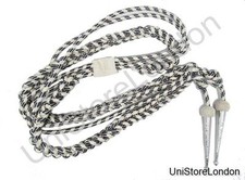 Aiguillette Silver & Navy Blue