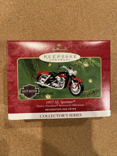 Hallmark ornament 2001 harley - ornament,