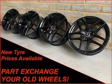 Mercedes 19" GLC GLA GLB E V Class Vito Genuine AMG 5 Twin Spoke Black Wheels