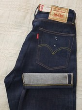 LEVI'S Vintage Clothing 1950's 701 Women's Jeans Raw Selvedge LVC | W28 L34