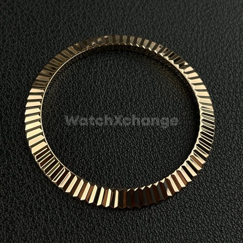 Rose gold fluted watch - fluted,