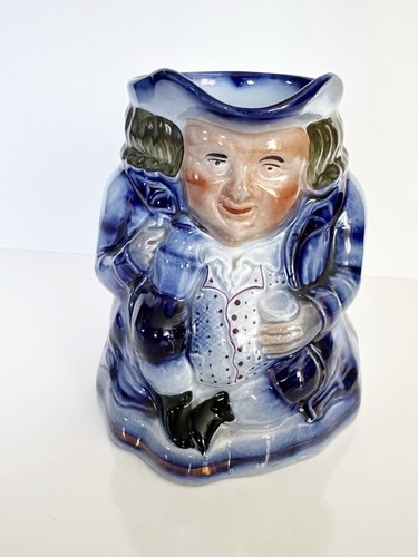 English toby jug - toby, blue