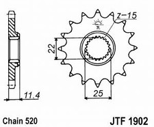 Sprocket pr chain kit KTM 660
