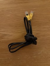 1.5m RJ45 Ethernet Cable - Black