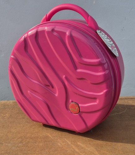 Antler round pink zebra - pink, hard
