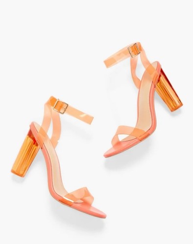 Transparent heeled sandal - heeled,