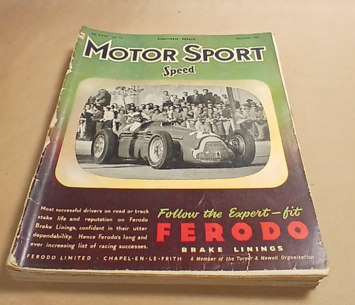 1951 motor sport magazine - motor,