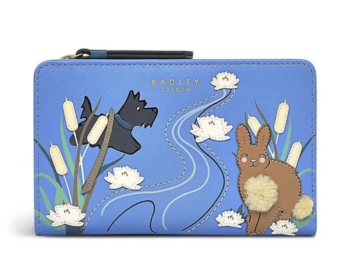 Radley blue lunar leather - blue,