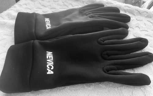 Black lined skiing - black, size