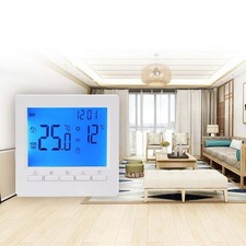 Digital Room Thermostat with Capability and Easy Setup Instructions