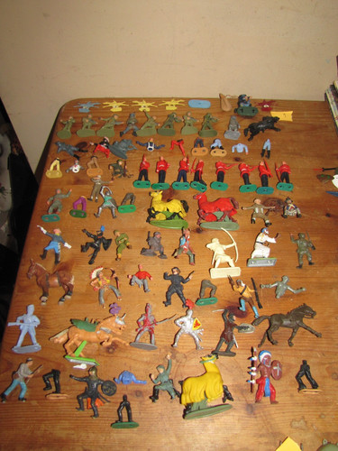 Vintage britains and timpo etc - vintage,