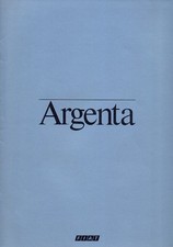 Fiat Argenta Irish market English text original full colour sales brochure 1982