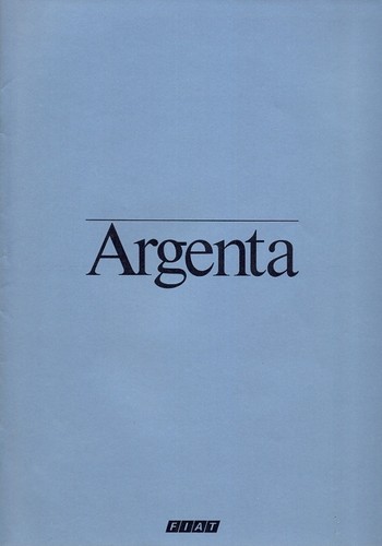Fiat argenta irish market - argenta,