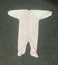 Terry sleepsuit size 0-3 months