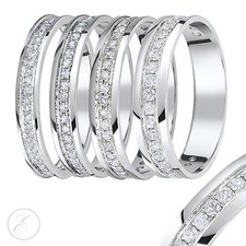 9ct White Gold Diamond