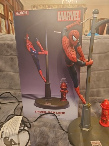Spiderman lamp officially - spiderman,