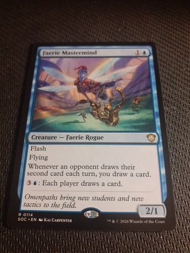 Mtg faerie mastermind soc - mastermind, ~