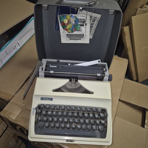 Rare vintage erika typewriter - rare,