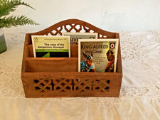 Vintage Wooden Letter Rack