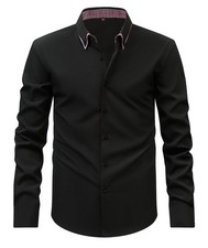 Mens Double Collar Dress