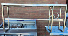 HEATED GANTRY STAINLESS HEAVY DUTY 2 TIER 179.5 X 29.5 X 82CM NEVER USED £495+VA