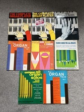 Bundle Of 8 Organ / Keyboard Music Books Complete Organ Player & Others