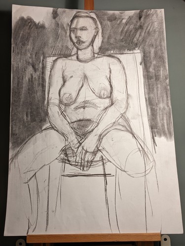Vintage group female nude - vintage,