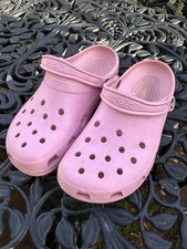 Pink Ladies Crocs Size Uk 8