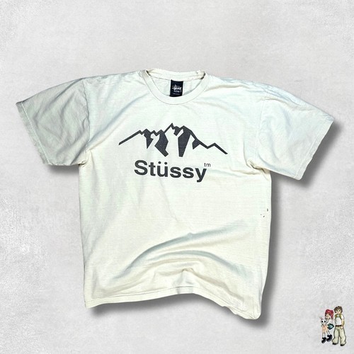 Stussy lightly distressed