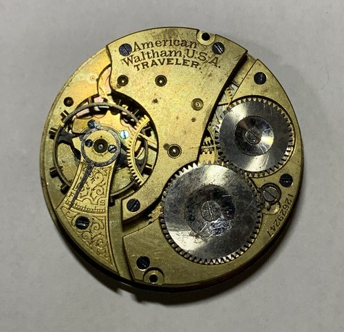 Waltham traveller movement - traveller,