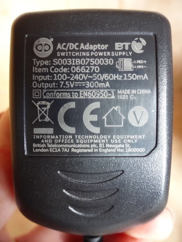 Home cordless phone - bt, plugs